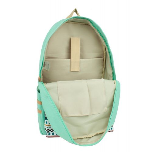  H HIKKER-LINK Cute Pattern Backpack School Laptop Book Bag Rucksack Dark Blue