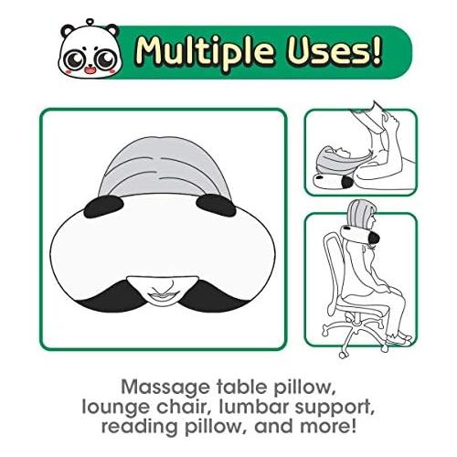  [아마존베스트]H HOMEWINS Travell Pillow for Kids Toddlers-Soft Neck Head Chin Support Pillow,Cute Animal,Comfortable in Any Sitting Position for Airplane,Car,Train,Machine Washable,Children Gift