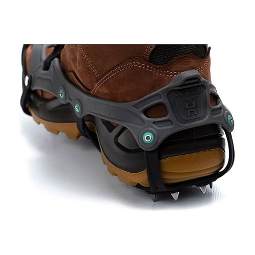  Hillsound FlexSteps Crampon, Lightweight Ice Cleat Traction for Snow & Light Trail Hiking