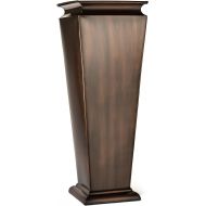 H Potter Tall Outdoor Planter Copper Large Flower Pots Indoor for Patio Balcony Garden Deck Front Porch Entryway