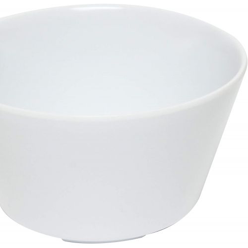  [아마존베스트]H THUNDER GROUP Thunder Group Nustone white melamine dinnerware collection 3.875 inch - 8 oz bouillon cup, comes in dozen