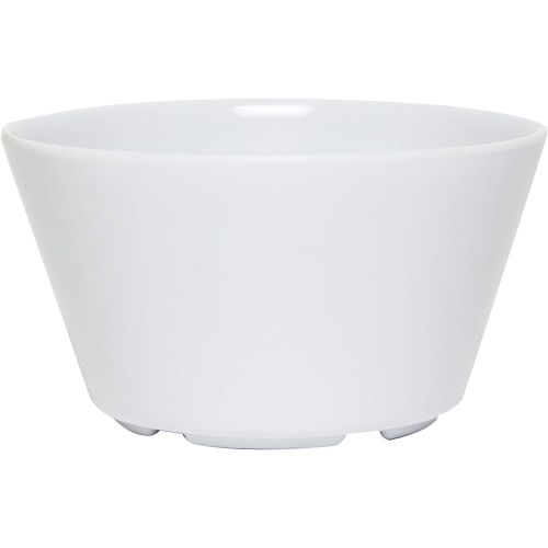  [아마존베스트]H THUNDER GROUP Thunder Group Nustone white melamine dinnerware collection 3.875 inch - 8 oz bouillon cup, comes in dozen