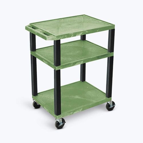  H Wilson data-asin=B003UCV53G H WILSON WT34GE-B Tuffy AV Cart, 18, Green