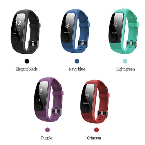  H-COME Fitness Tracker, H-Come 107Plus HR watches,IP67 Waterproof Touch screen Bluetooth Activity Tracker-Support Heart Rate Monitor/14 Sports Mode / Breathing Guidance/AAP: VeryFitPro/AN