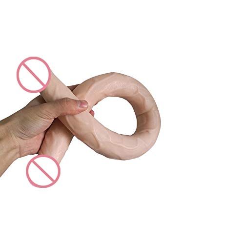  H-WN0424 Hot Double Massagers Super Long 57 * 4cm Flexible Soft Massagerss and Ended Dong