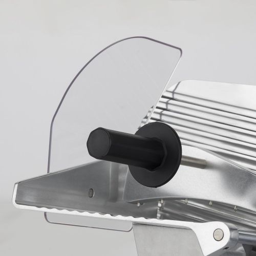  H.Koenig MSX250 Allesschneider / Schneidemaschine / Aufschnitt von 0 bis 12 mm Dicke / 25 cm Ø Messer / mit Messerscharfer / 240 Watt / silber