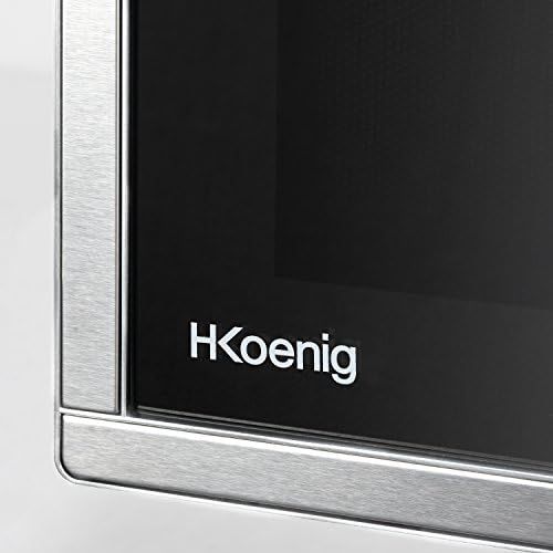  [아마존베스트]H.Koenig VIO7 Microwave with Grill / 9 Programmes / Capacity 23 L / 1000 W Power Grill / 900 W Power Microwave / Silver