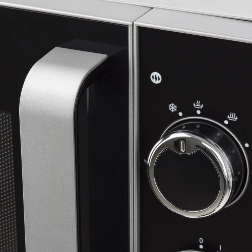 [아마존베스트]H.Koenig VIO4 Microwave / 20 L / Turntable 24.5 cm / 6 Cooking Levels / 700 W / Timer