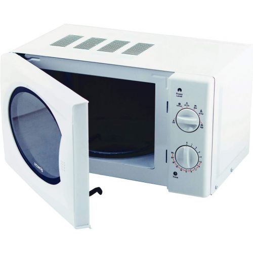  [아마존베스트]H.Koenig VIO6 Microwave / 20 L Capacity / Plate Diameter 24.5 cm / 5 Programmes / Defrost Function / 700 W / White