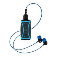 H2O Audio Stream 2 100% Waterproof MP3 Music Player with Bluetooth and Underwater Headphones for Swimming Laps, Watersports, Short Cord, 8GB