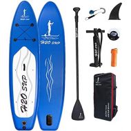 H2OSUP Inflatable Paddle Boards,106 x 30 x 6 Stand Up Paddle Board with Backpack,Durable SUP Accessories,Extra D-Rings for Kayak Seat & Non-Slip Deck SUP Boards for Adults