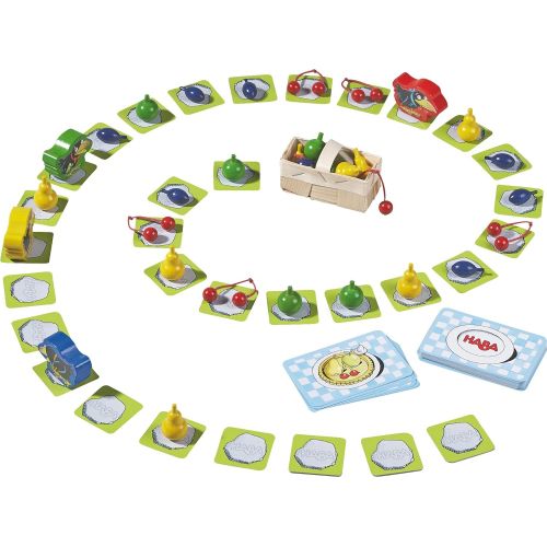  [아마존 핫딜]  [아마존핫딜]HABA Haba 302282 - Meine grosse Obstgarten-Spielesammlung, original Obstgarten-Spiel und 9 weitere Spielideen in einer Packung, Spielesammlung zum beliebten Haba-Klassiker, Kinderspiele