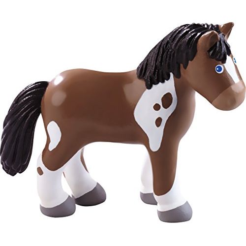  HABA Little Friends Tara - 4.5 Apaloosa Poseable Bendy Toy Horse Figure