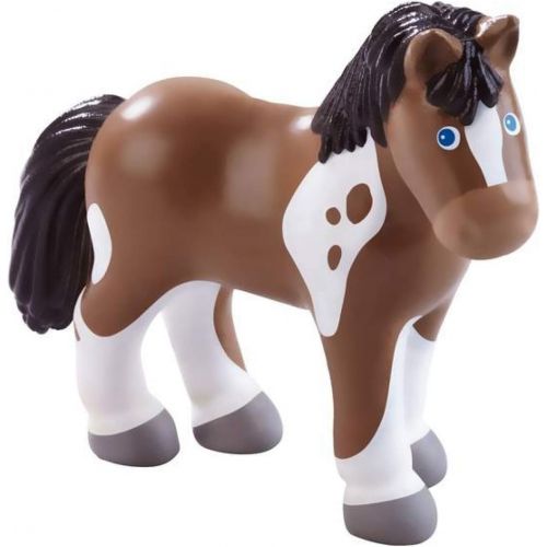  HABA Little Friends Tara - 4.5 Apaloosa Poseable Bendy Toy Horse Figure
