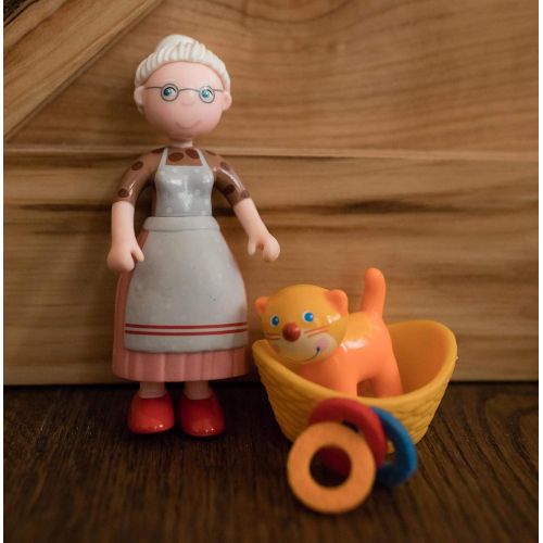  HABA Little Friends Grandma Elli - 4.5 Dollhouse Toy Figure