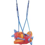 HABA Aircraft Swing  Indoor Mounted Baby Swing with Adjustable Straps, Seatbelt & Propeller for Ages 10 Months and Up