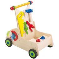 HABA Carpenter Pixie Limited Edition Walker Wagon for 10 Months and Up (Made in Germany)