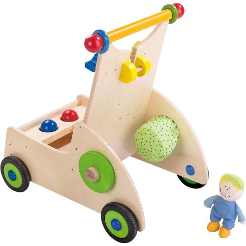  HABA Carpenter Pixie Limited Edition Walker Wagon for 10 Months and Up (Made in Germany)