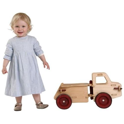  HABA Moover Dump Truck, Natural Wood