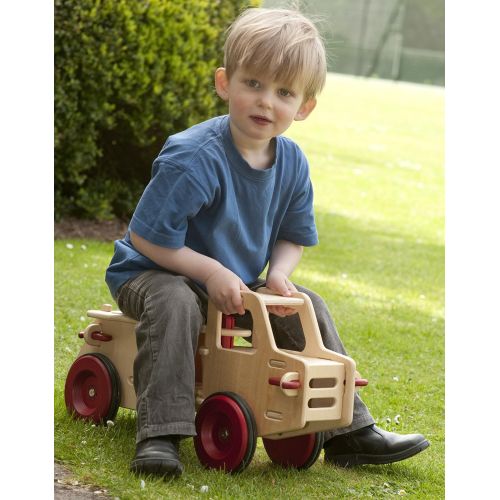  HABA Moover Dump Truck, Natural Wood