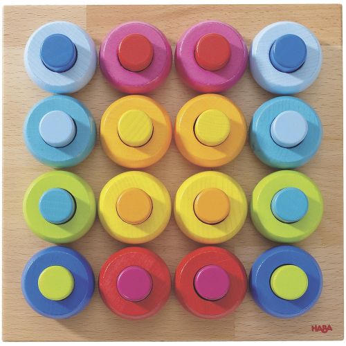  HABA Rainbow Whirls Pegging Game (Made in Germany)