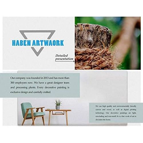  HABEN Artwork Wood Stove is on fire in Winter Days Ridge Built Structure Honesty Print on Canvas Wall Artwork Modern Photography Home Decor Unique Pattern Stretched and Framed 3 Piece