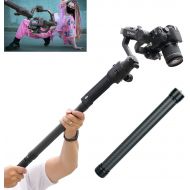 HAFOKO Professional Carbon Fiber Extension Monopod Pole Stick Rod 1/4 Compatible for ROMIN S2 ROMIN SC 2 Ronin S Ronin SC Crane 2 Crane M2 Crane 3 Weebill Lab Gimbal