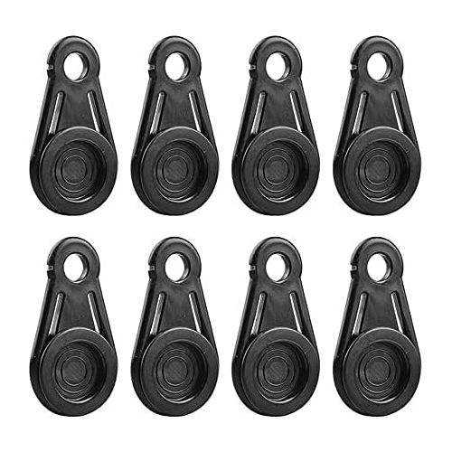  HAHFKJ 10pcs/Set Awning Clamp Heavy Duty Travel Movable Tarp Clip Multifunction Tent Grip Windproof Outdoor Camping Hiking Easy Install