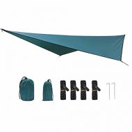 HAHFKJ Waterproof Beach Sun Shelter Tarp Tent Shade Ultralight UV Garden Awning Canopy Sunshade Outdoor Camping Hammock Rain Fly (Color : C)