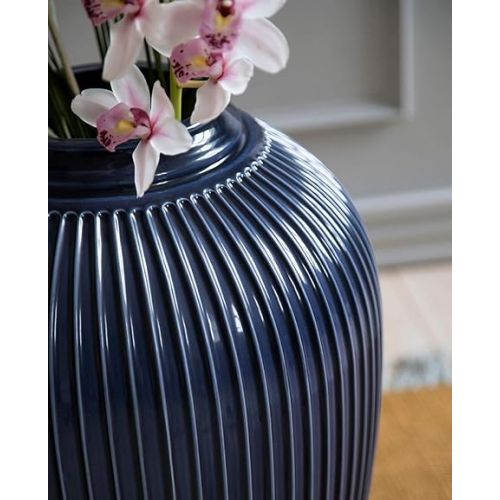  Hammershøi Vase, 20cm, Blue