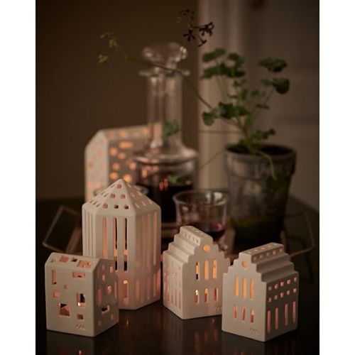  Church Tealight Holder, One Size, White