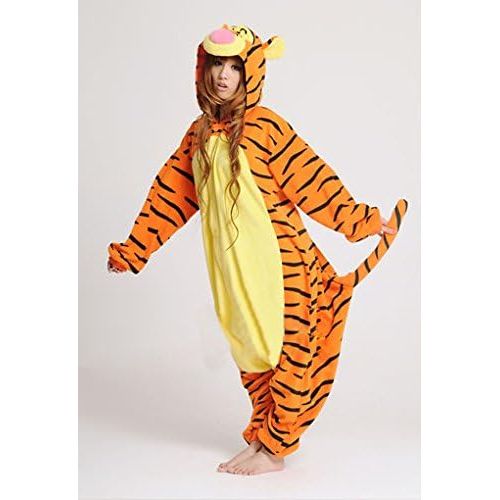  할로윈 용품HALLOWITCH Tigger Piglet Winnie Group Onesie Costume For Adults Men Women and Teens