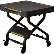 HALO Outdoor Cart | Portable Outdoor Countertop Grill Cart | Drop Down Drawer Storage | Collapsible | Tank Storage