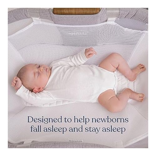  HALO BassiNest Newborn Insert, Only Insert Approved BassiNest, Cuddles Newborn for Better Sleep