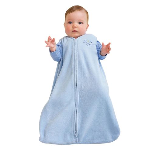  [아마존베스트]Halo HALO Sleepsack Micro-Fleece Wearable Blanket, Baby Blue, Large