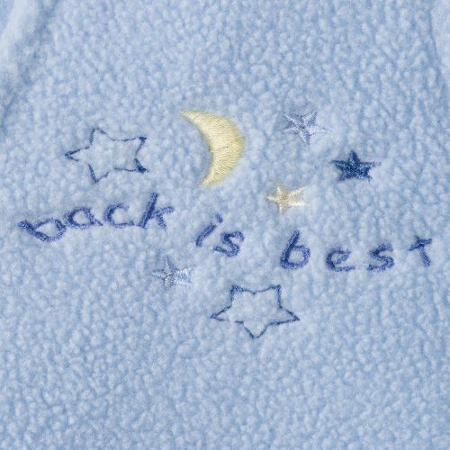  [아마존베스트]Halo HALO Sleepsack Micro-Fleece Wearable Blanket, Baby Blue, Large
