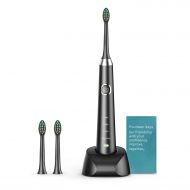 /HANASCO Sonic Electric Toothbrush, USB Rechargeable Toothbrush, Adult Electric Toothbrush With Holder and 2...