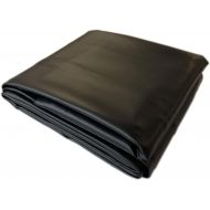 HANS DELTA Black 8 Heavy Duty Leatherette Pool Table Cover - 8 Foot Billiard Table Cover