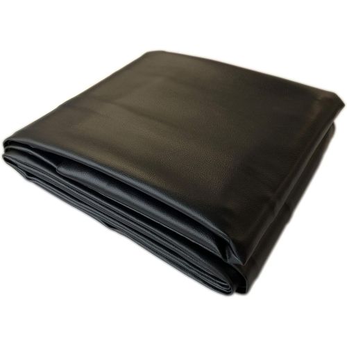  HANS DELTA Black 8 Heavy Duty Leatherette Pool Table Cover - 8 Foot Billiard Table Cover