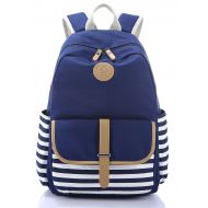 HAPPYTIMEBELT Stripe Design Student Book Bag Children School Backpack