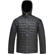 HARD LAND Men’s Packable Down Jacket Hooded Lightweight Winter Puffer Coat Outerwear