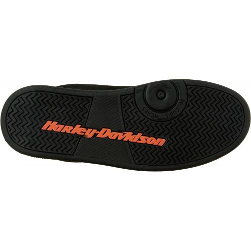  Harley-Davidson Mens Static Skateboard Safety Shoe, Black, 11.5 M US