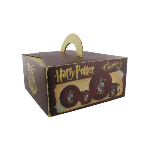  HARRY POTTER Geschirrset, 4-TLG, Edelstahl, weiss, 9 x 4 x 4 cm