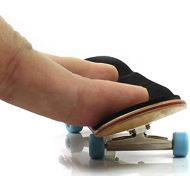 HASAKA Holz Mini Griffbretter Versammlung Skateboard Scooter Fans Spielzeug Geschenk Hellblau