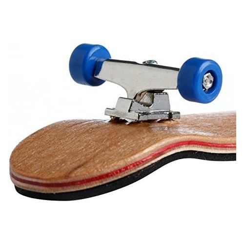  HASAKA Holz Mini Griffbretter Versammlung Skateboard Scooter Fans Spielzeug Geschenk Hellblau