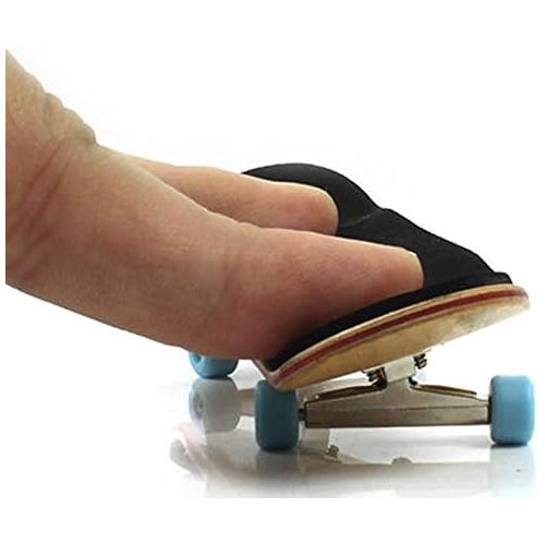  HASAKA Holz Mini Griffbretter Versammlung Skateboard Scooter Fans Spielzeug Geschenk Hellblau