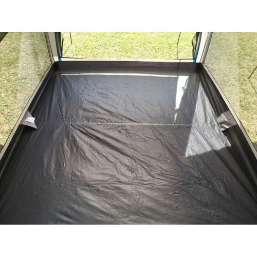 HASIKA All-Weather Diversified 8ft x 8ft Screened Canopy 4-Person Camping Tents（not Include Outside Poles