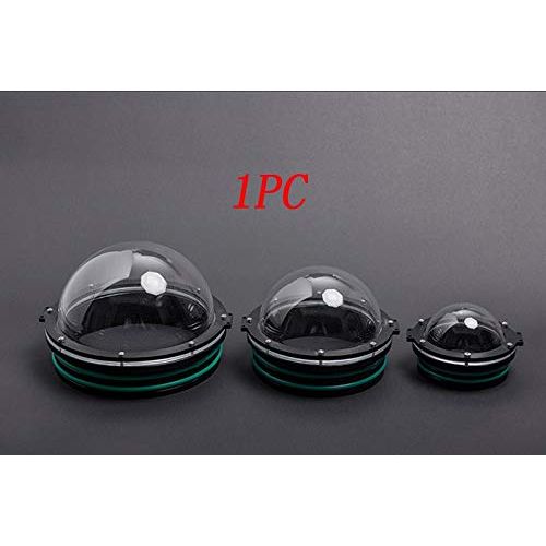  HATCHMATIC 1PC Acrylic Dome Cover Underwater Photography Gimbal Cover Spherical Capsule Outer Diameter 90110130160mm for ROV Robot: OD 90mm