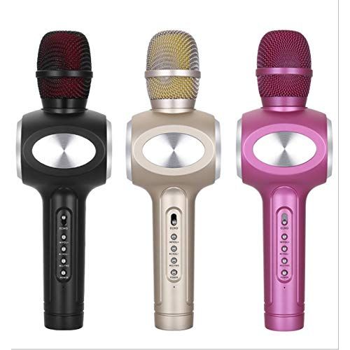  HATCHMATIC New MobilePhone K Song Bao Handheld KTV Sing Microphone Bluetooth Wireless Microphone Long Standby Long Experience: Other