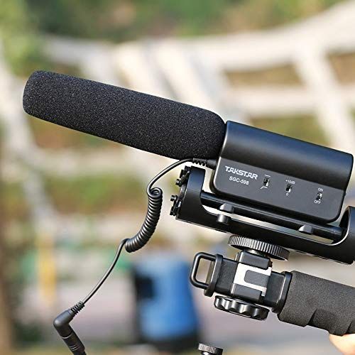  HATCHMATIC Takstar SGC-598 Condenser Microphone Interview Video Recording Mic for Nikon Canon DSLR Camera Vlog Mic SGC 598 Filmmaking: Russian Federation, Whole kit